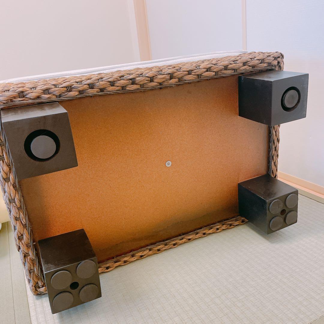 a-flat ケイ・ローソファ オットマンv02（ヒヤシンス）