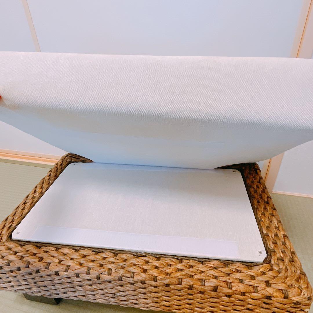 a-flat ケイ・ローソファ オットマンv02（ヒヤシンス）