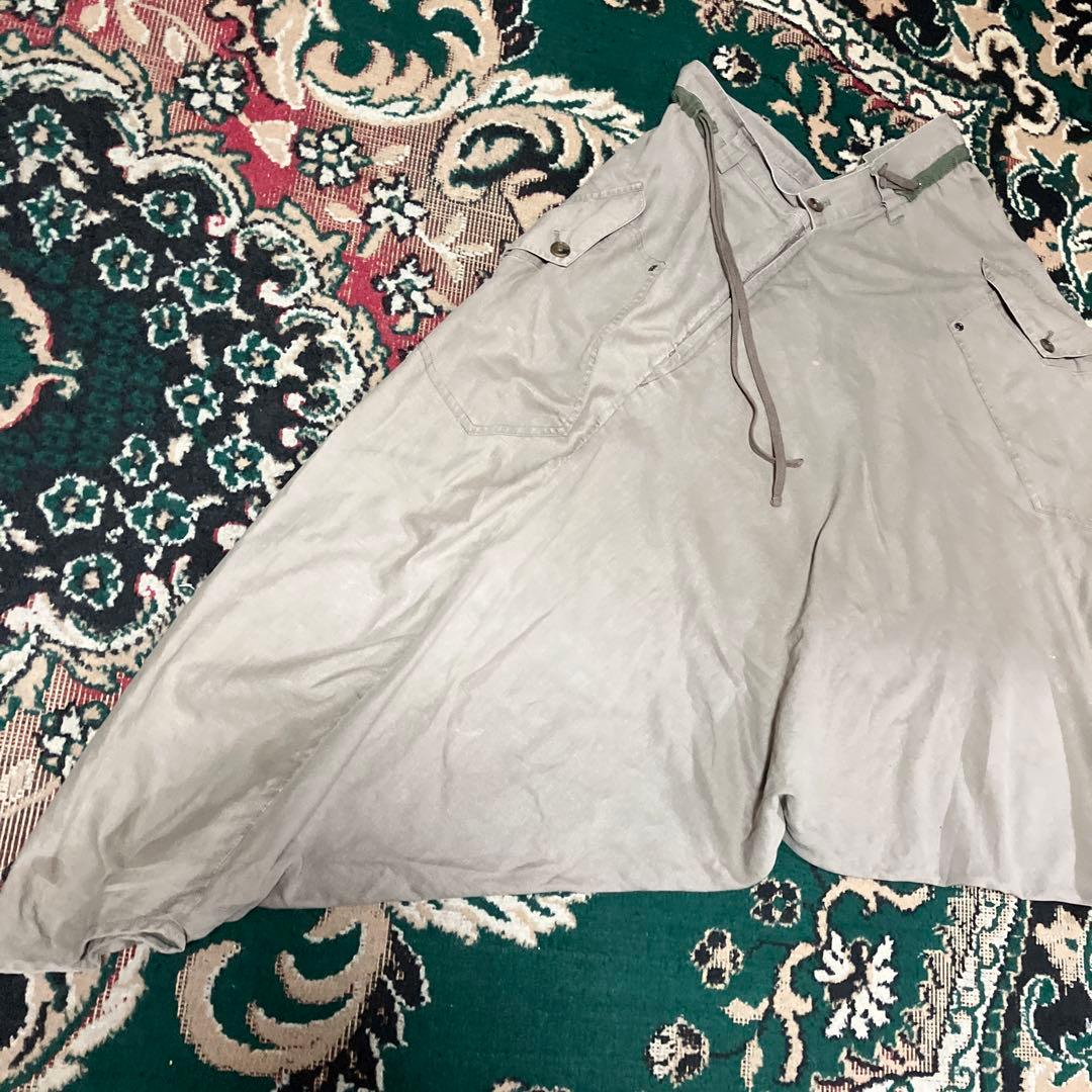 ppfm y2kサルエル　パンツ　ベージュ