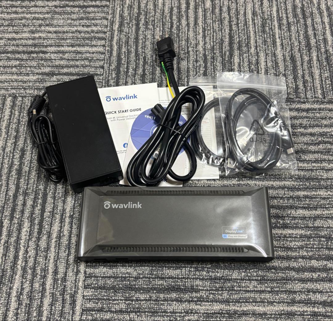 その他 Wavlink 4K Docking Station WL-UG69PD2