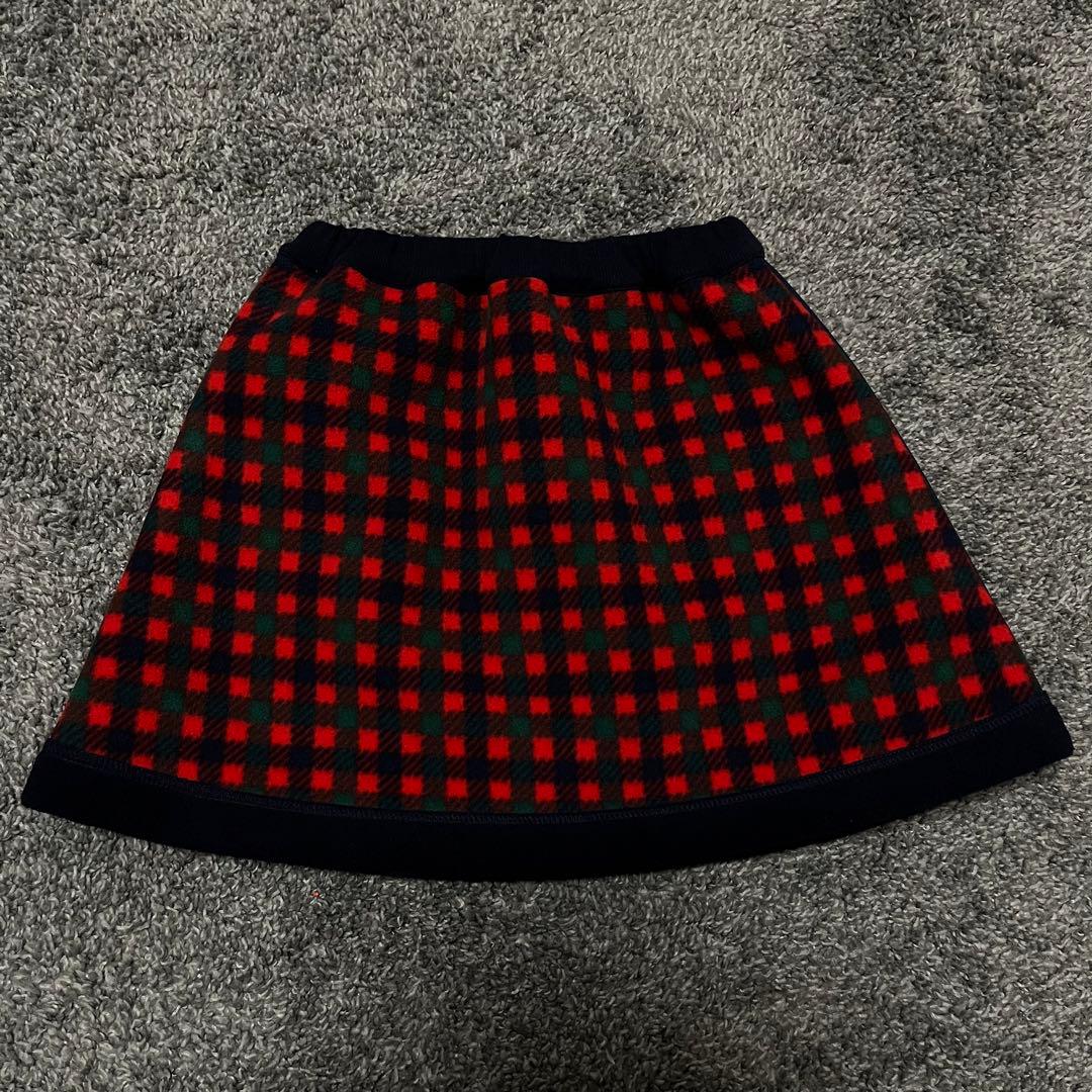 新品未使用　familiar 110 リバーシブルスカート XF 現行品