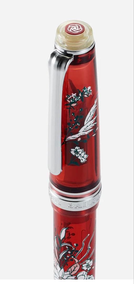 数量限定プロフェッショナルギアスリム アンティークブーケクリアレッド