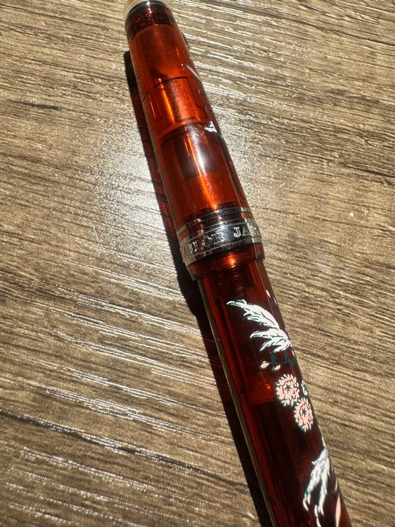 数量限定プロフェッショナルギアスリム アンティークブーケクリアレッド