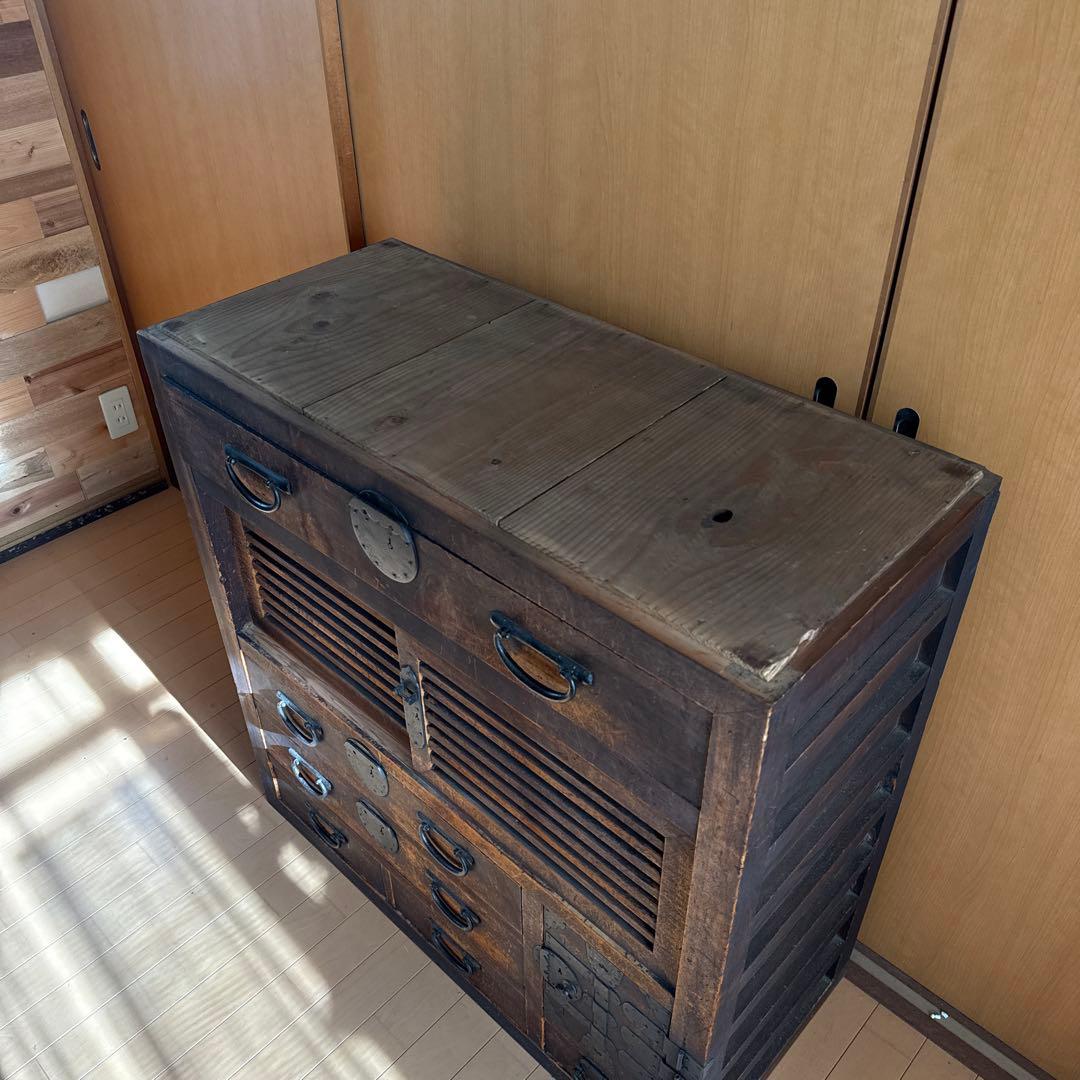 和タンス 和製アンティーク 収納 和風 インテリア