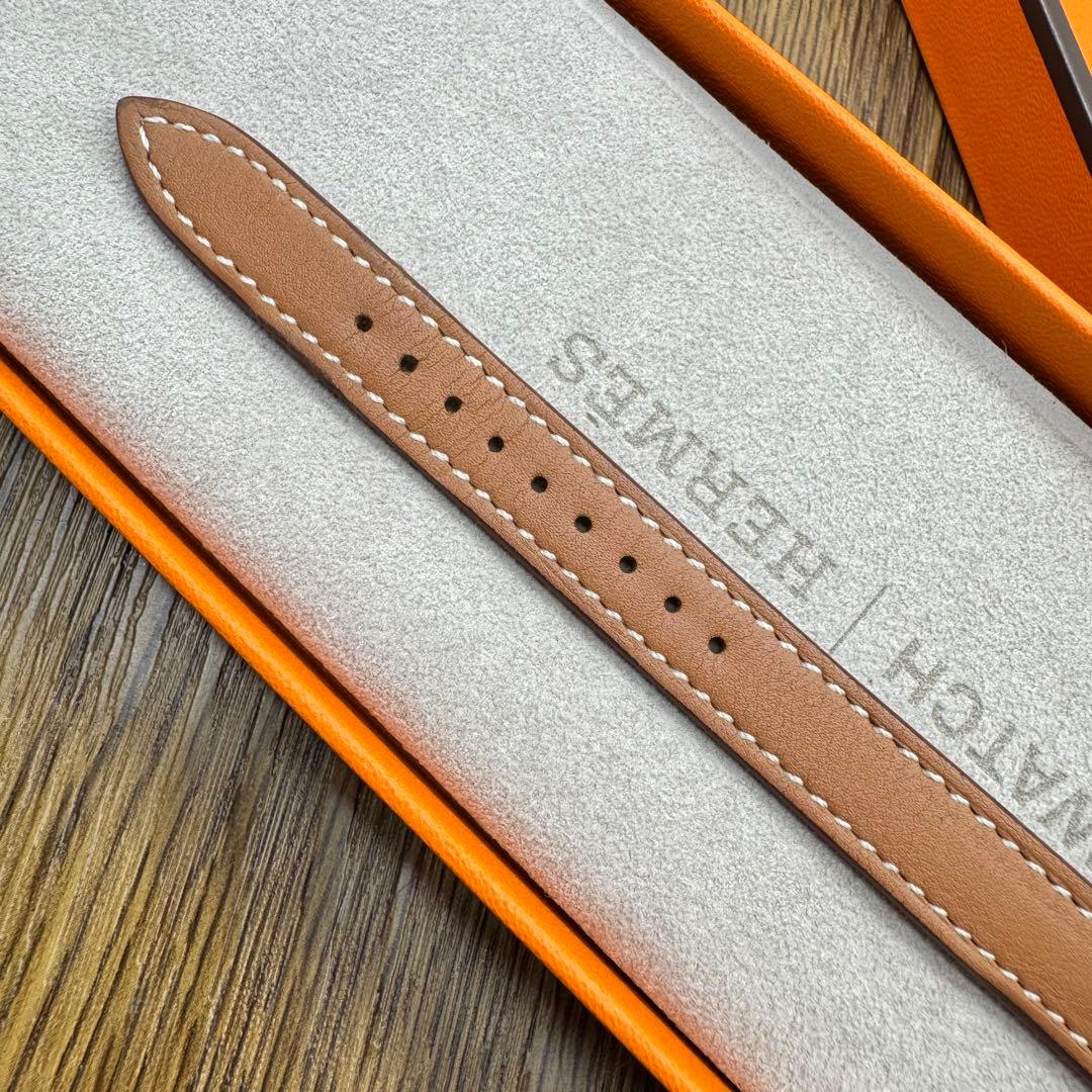 2342 Apple Watch エルメス　ゴールド　ブラウン　ドゥブルトゥール