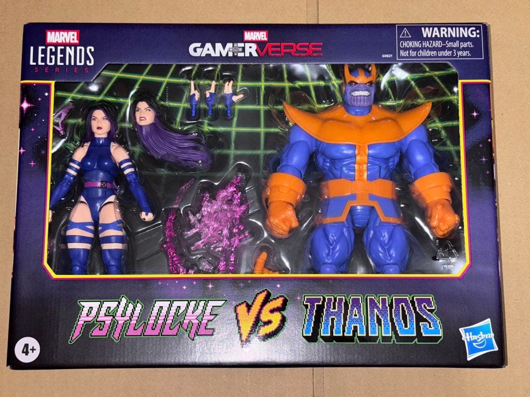 マーベル レジェンド 6インチ フィギュア ゲームシリーズ　サイロックvsサノス