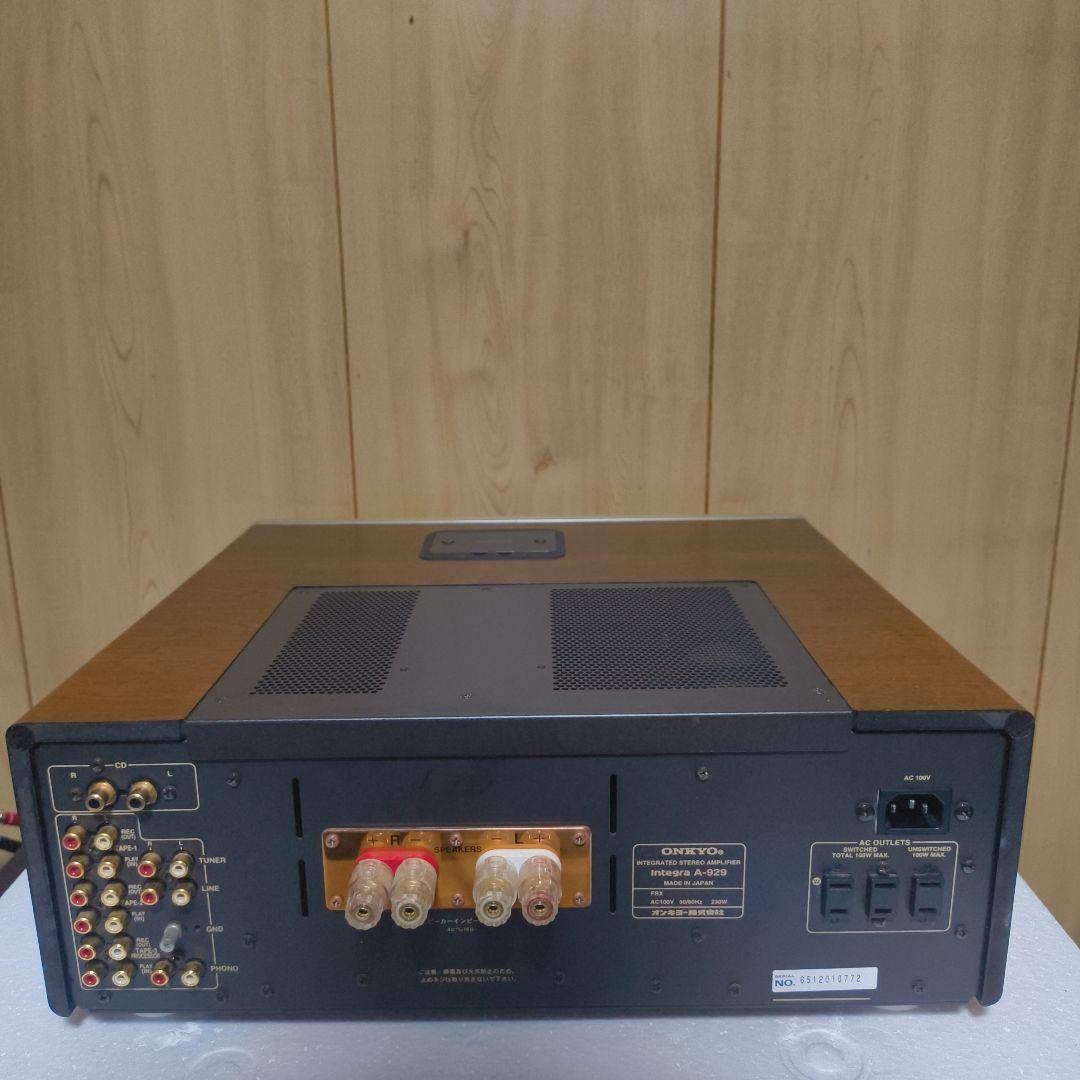 RITAO CHAN公式アカウント02ONKYOプリメインアンプA-929