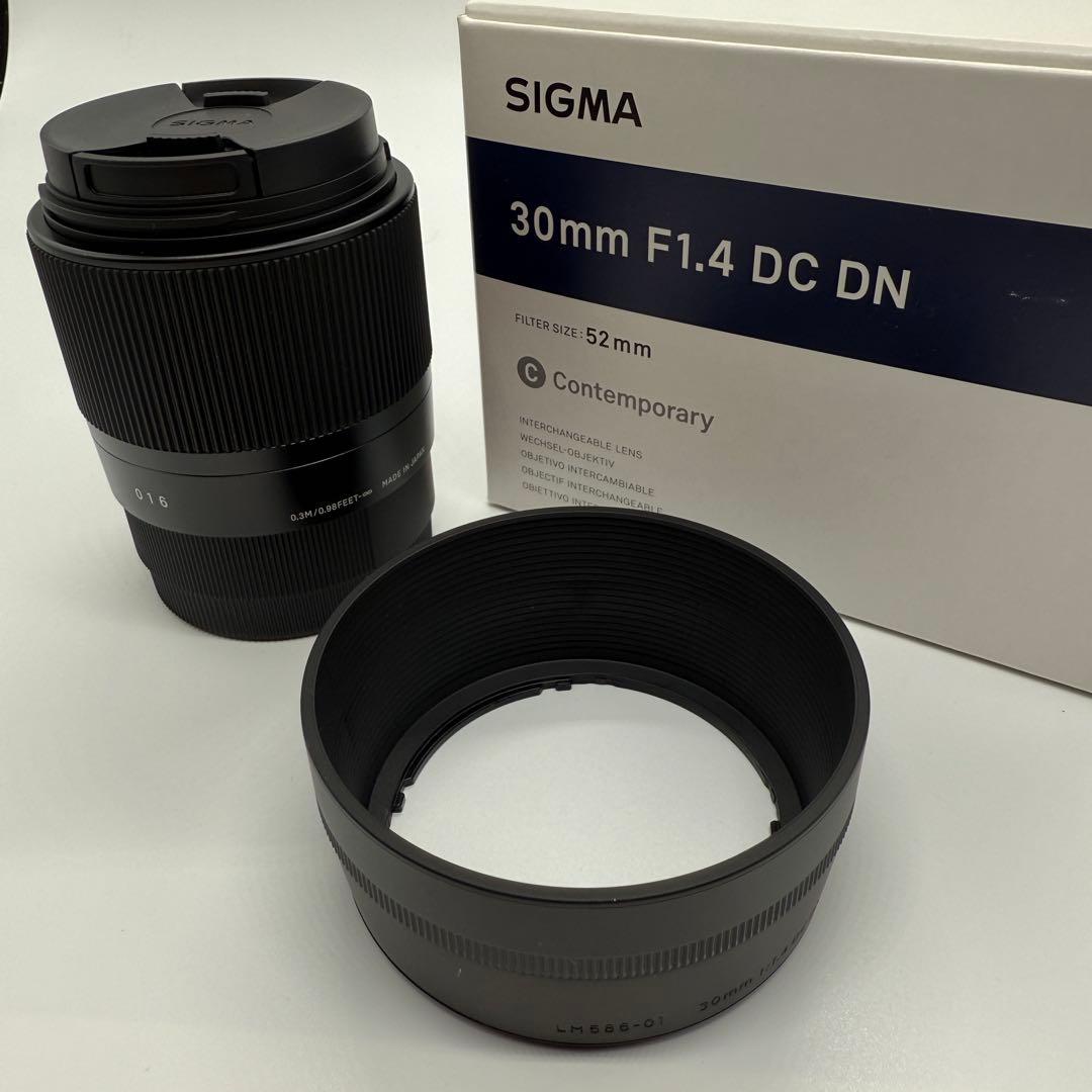 SIGMA 30mm F1.4 DC DN レンズ