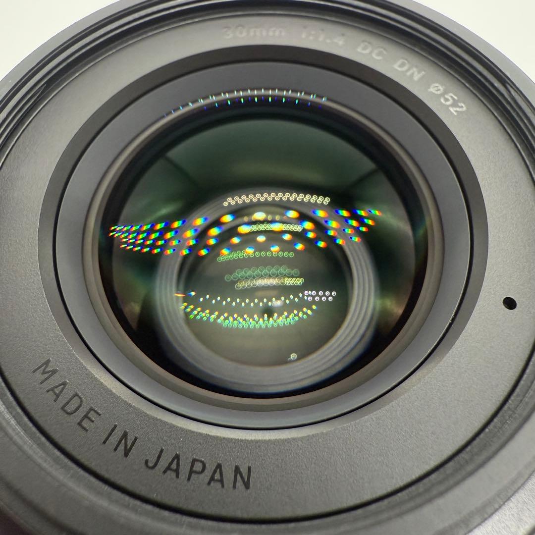 SIGMA 30mm F1.4 DC DN レンズ