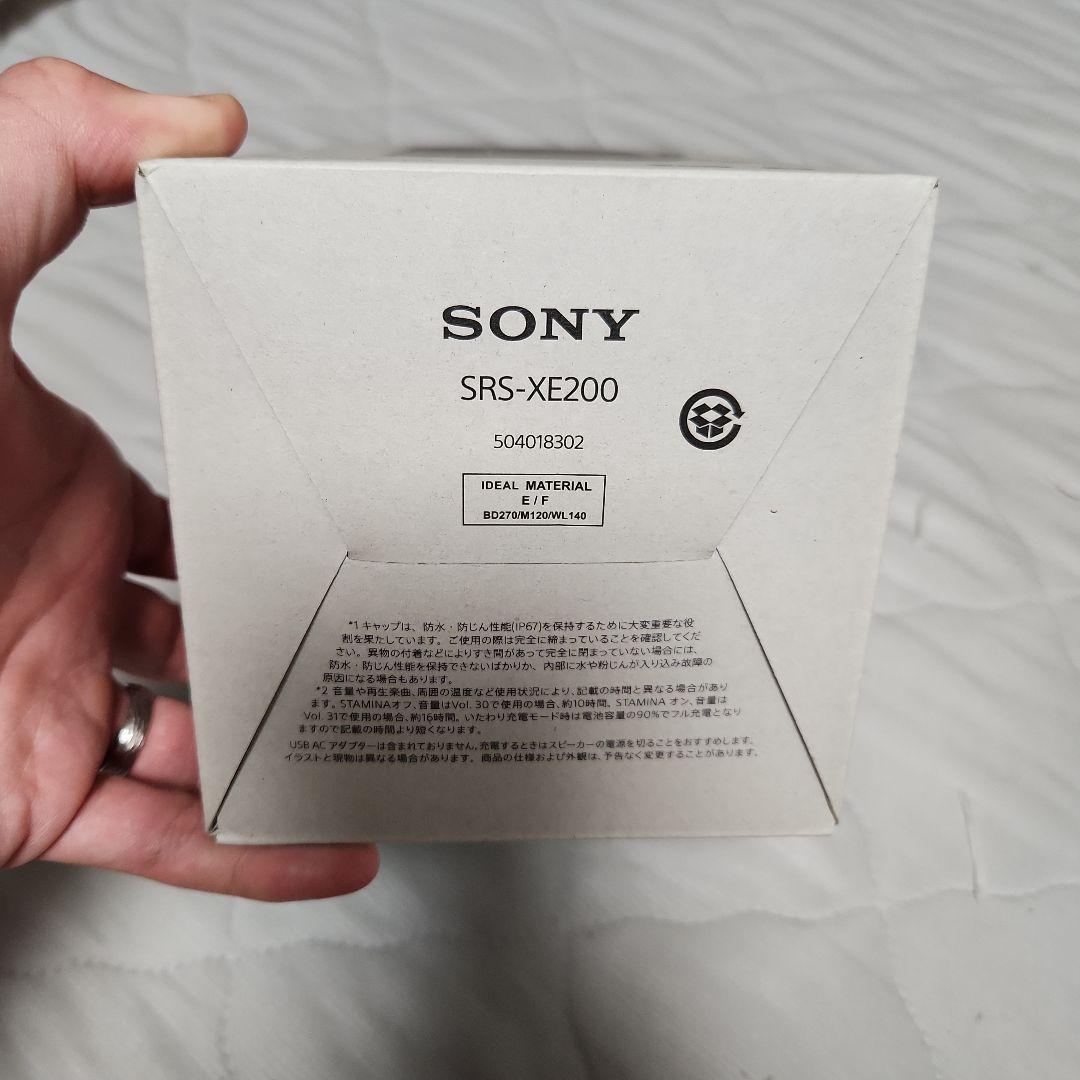 ソニー SRS-XE200 美品 Bluetooth スピーカー ワイヤレス