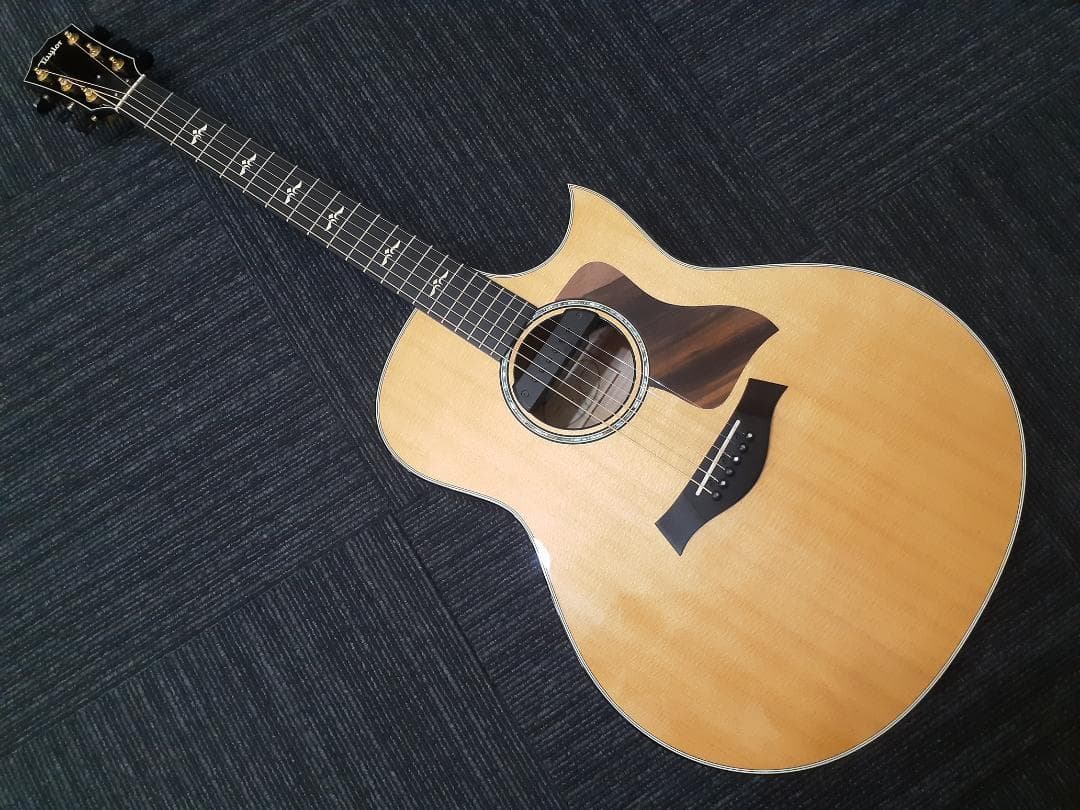 極上杢目 Taylor 618ce 貴重フローレンタインジャンボ 2016年製