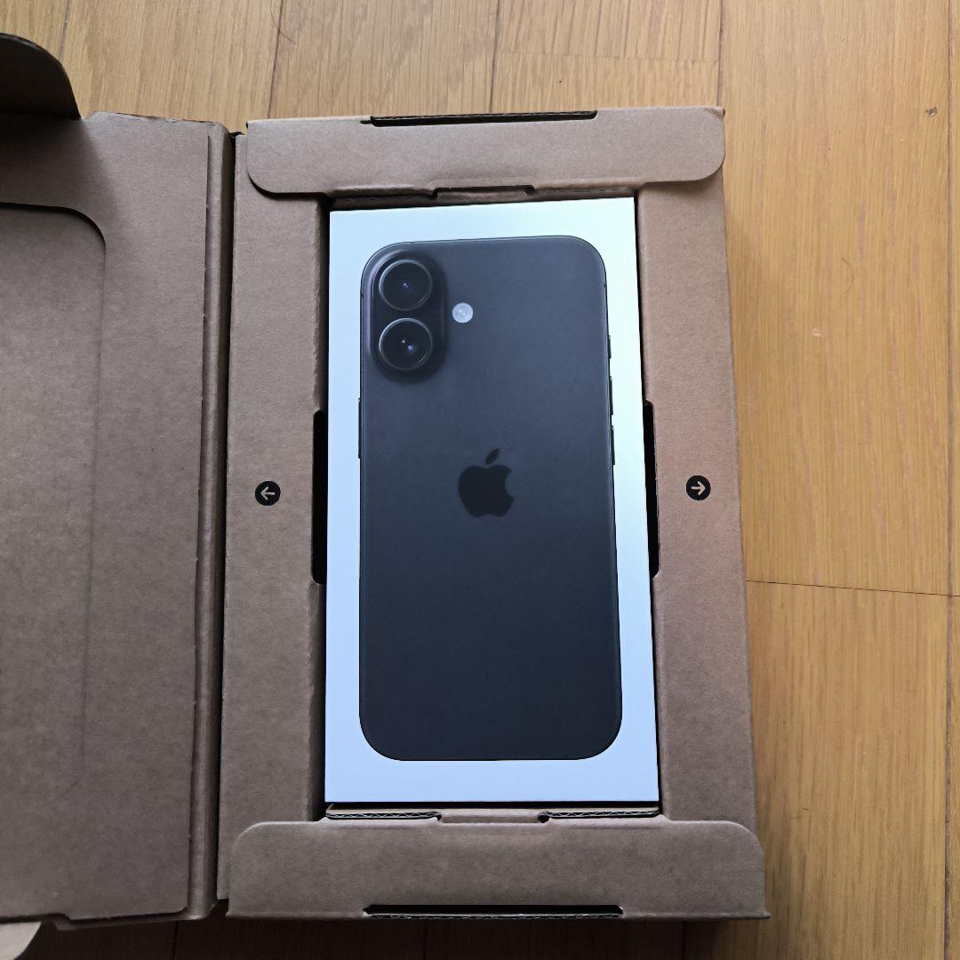 Apple iPhone 16 ブラック 本体　新品未開封品