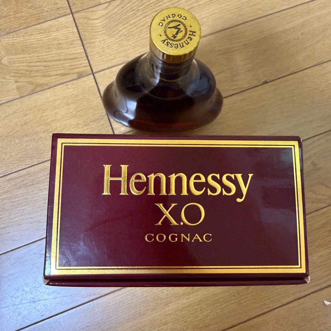 【箱付・未開栓】ヘネシー XO コニャック 金キャップ
