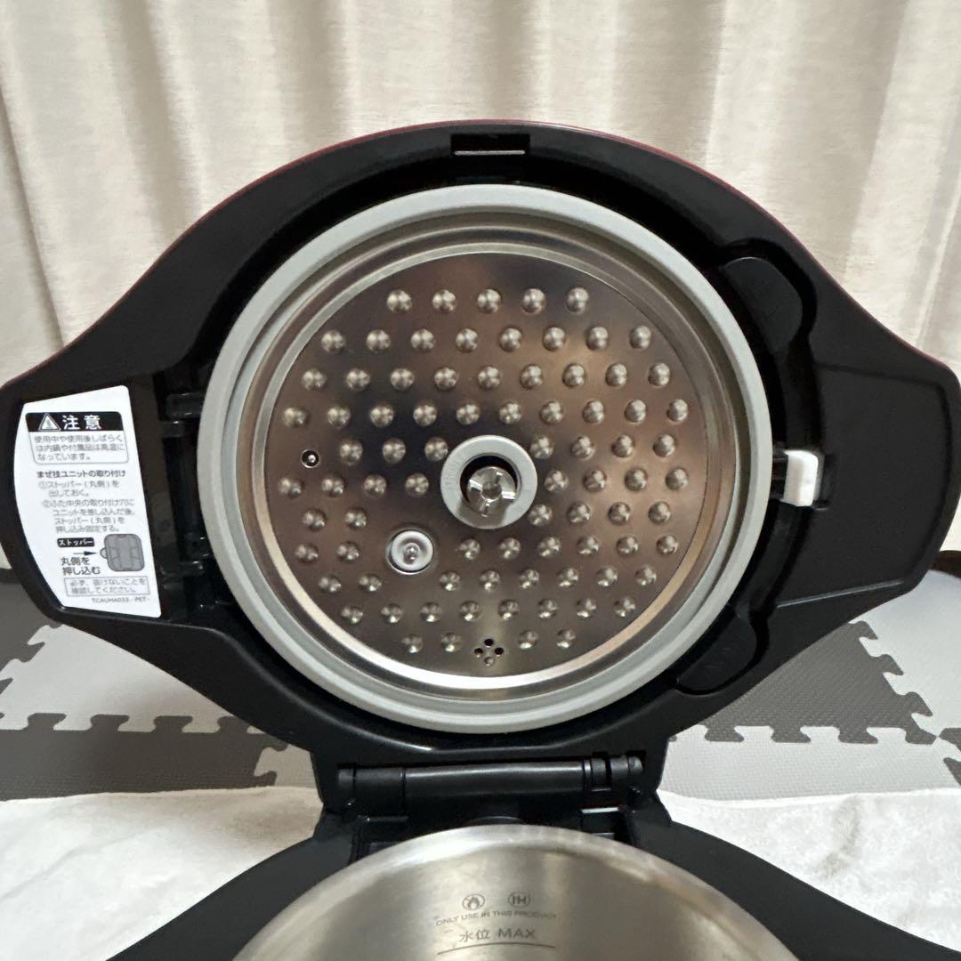 SHARP ヘルシオ ホットクック KN-HW24C-R 電気圧力鍋