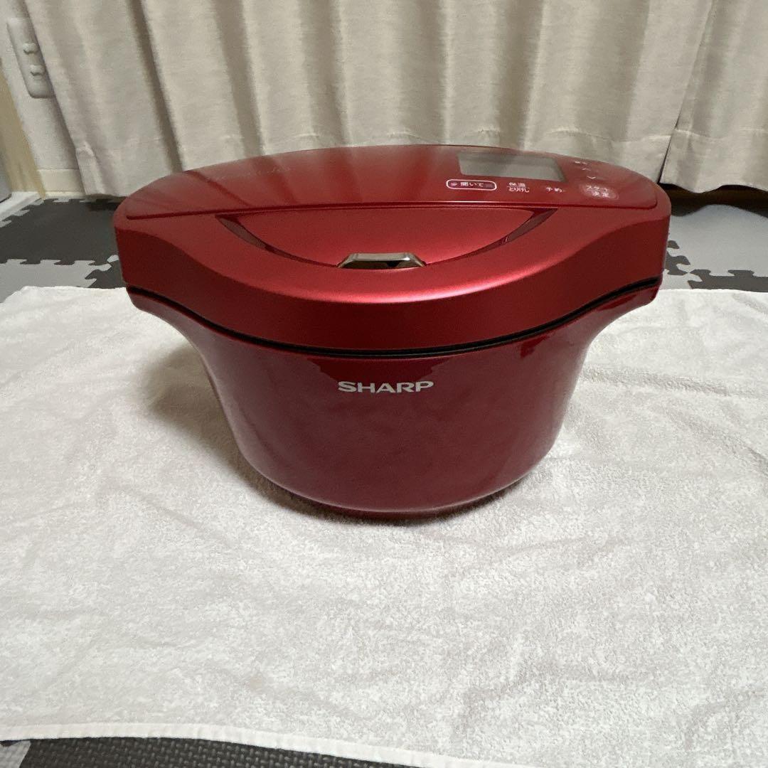 SHARP ヘルシオ ホットクック KN-HW24C-R 電気圧力鍋