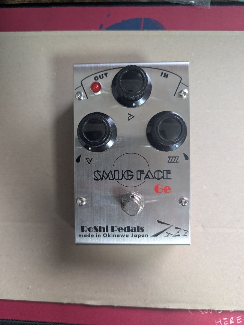 ギター RoSHI Pedals SMUG FACE Ge