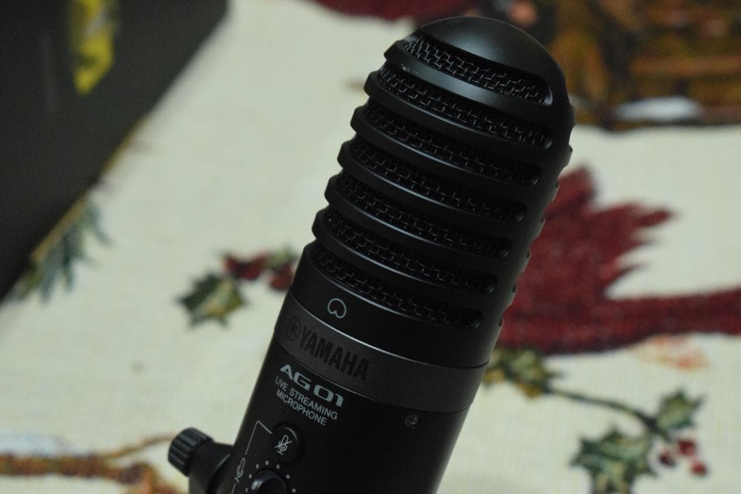 YAMAHA AG01　配信向けマイク 箱・ケーブル・説明書付