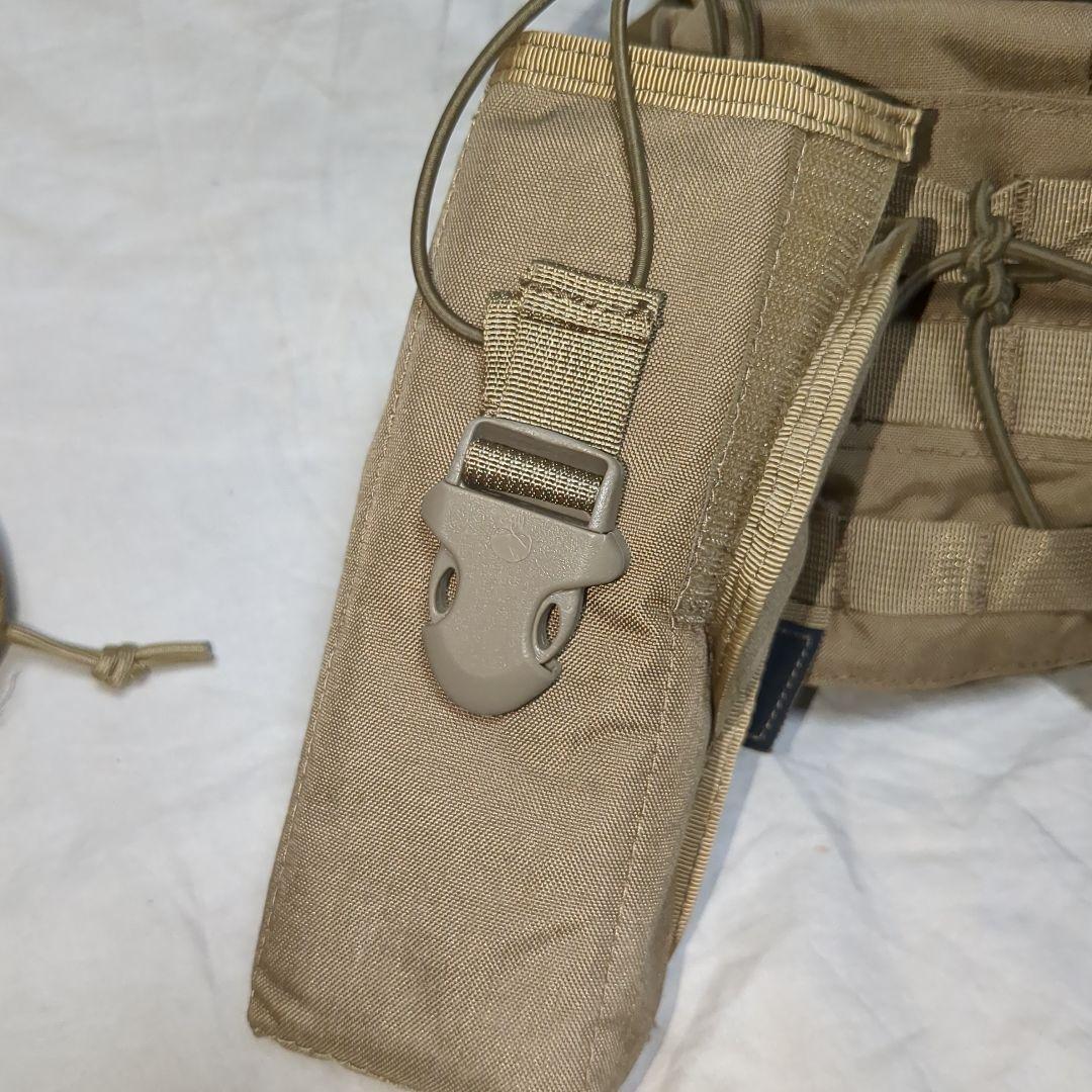 エマーソンギア　プレートキャリア　ショルダーアーマー　ベルト一式セット　コヨーテ