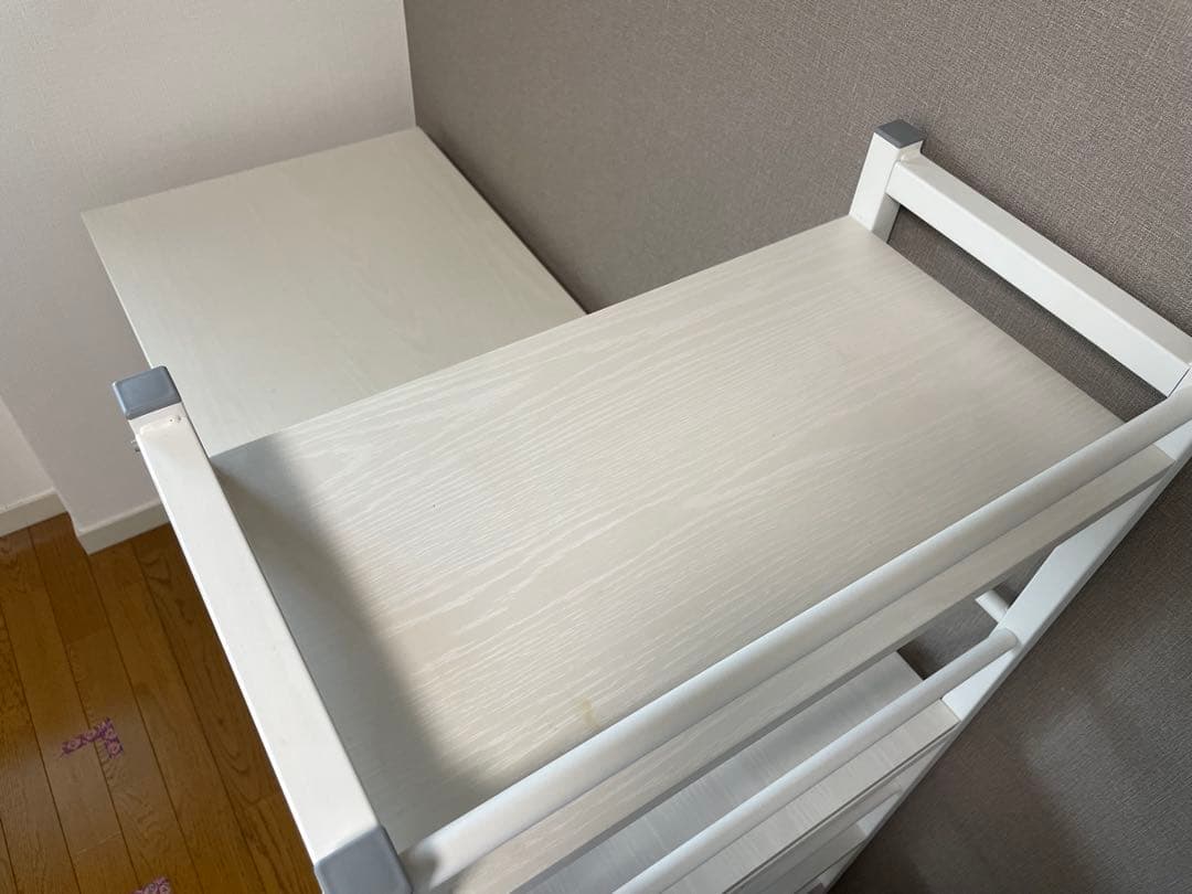 システムデスク(ZK002 110 WW) ホワイト(ニトリ)