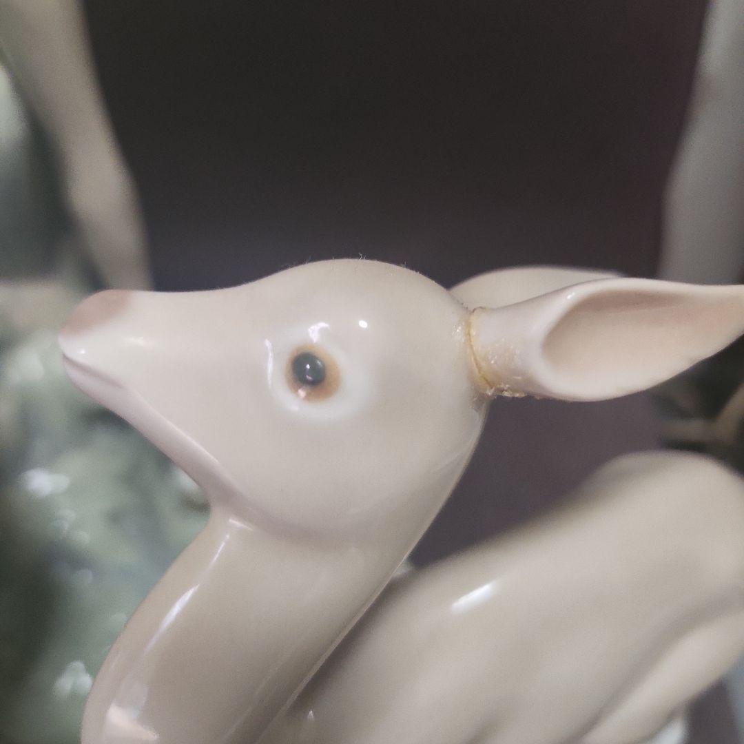 【リヤドロ】少女と鹿 置物 可愛い インテリア 値下げしました!