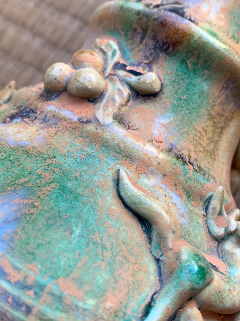 中国唐三彩花瓶