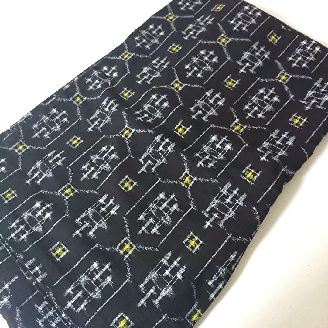 1565★書生絣 綿の着物 アンサンブル おまとめ リメイク素材