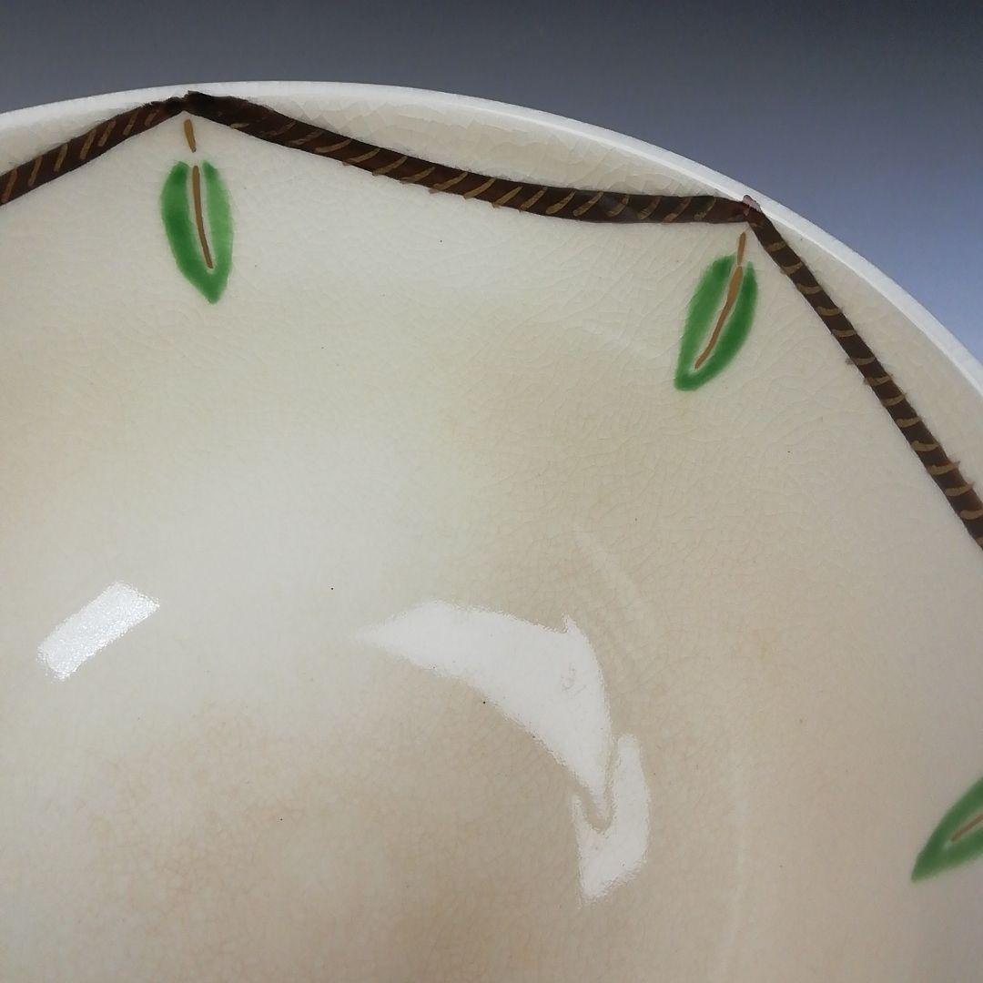 Ｗ２０　茶碗　『仁清　注連縄』『田中万祥 造』　共箱　抹茶碗　茶道具