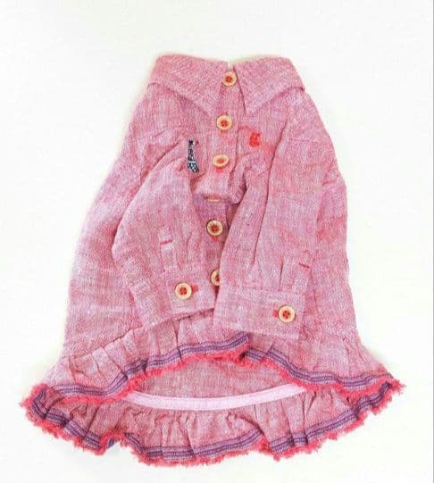 新品未使用アトリエgg　アトリエジジ　カフェ　ド　パリ　リネン　シャツワンピース