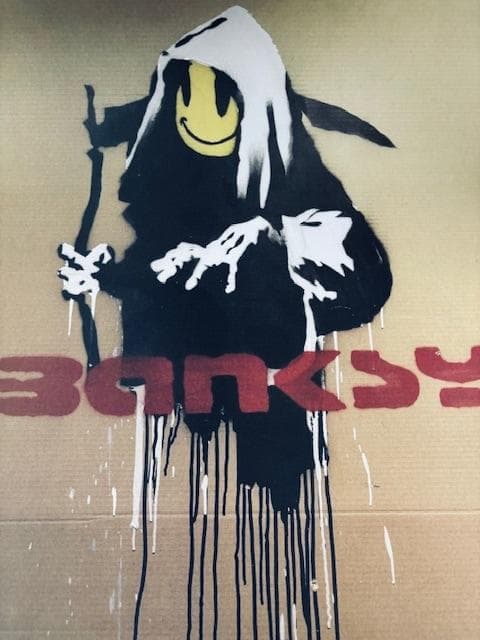 額装品/The Art of Banksy/バンクシー/アート/インテリア/貴重