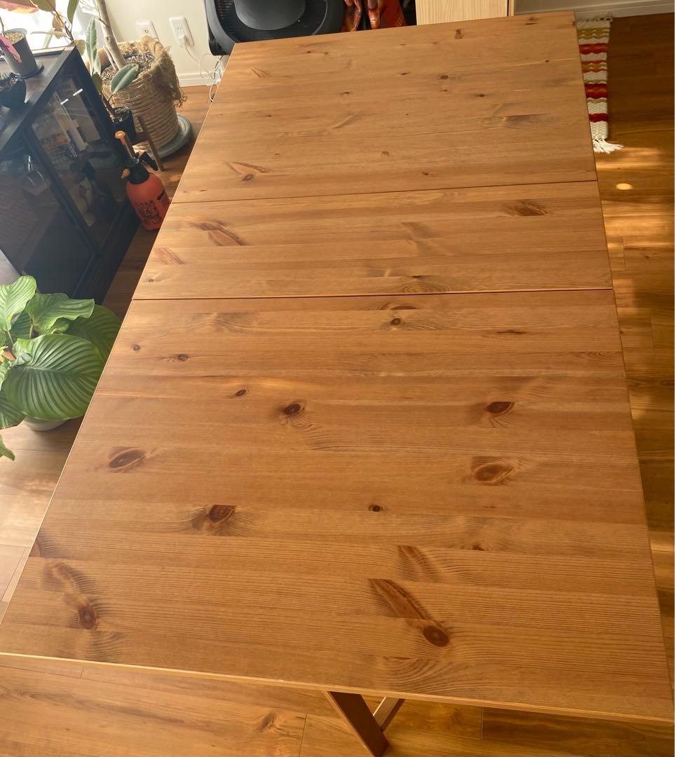 【廃盤カラー】IKEA ノールデン　ゲートレッグテーブル