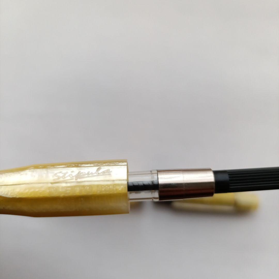 スティピュラ　デュエット　イエロー 万年筆 M