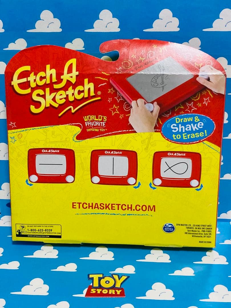 トイストーリー　スケッチ　リアルサイズ　エッチアスケッチ