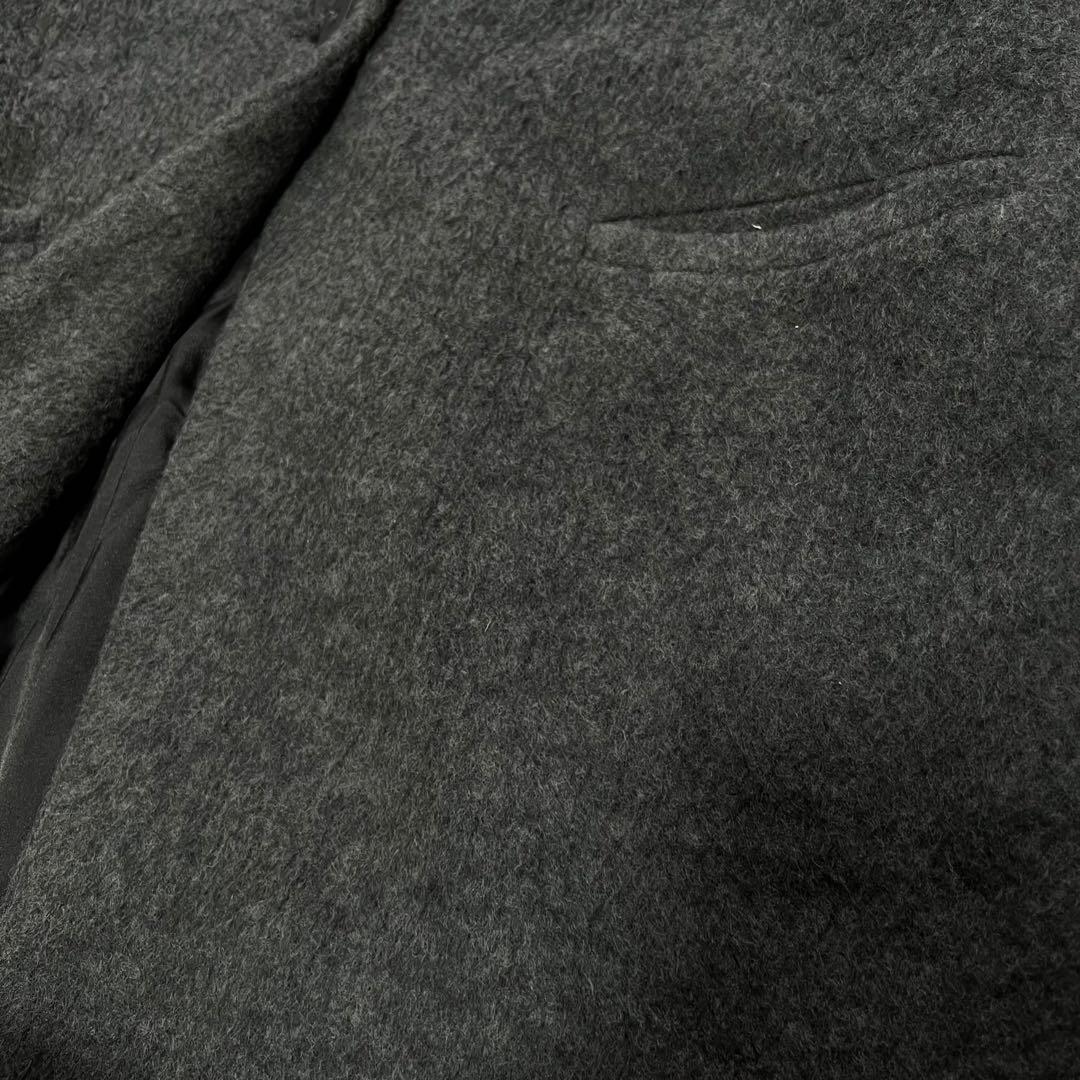 近年 マックスマーラ シャギーロングチェスターコート オーバーサイズ XL相当