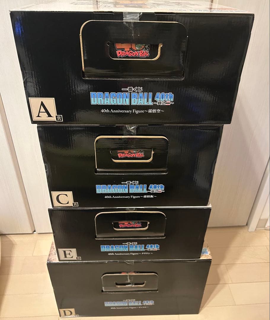 一番くじ ドラゴンボール 40th ～其之二～　A賞、C賞、D賞、E賞セット