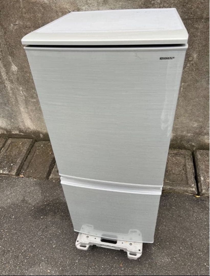 2018年式 137L 2ドア冷蔵庫 シャープ SJ-D14D-S