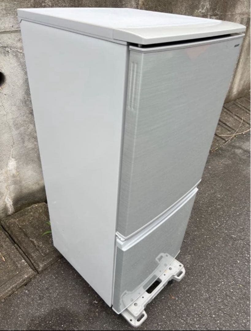 2018年式 137L 2ドア冷蔵庫 シャープ SJ-D14D-S