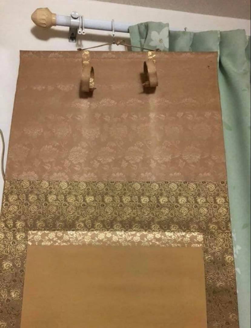 ⑩ぼたん　掛軸 軸丈 縦 184㎝×幅 54㎝