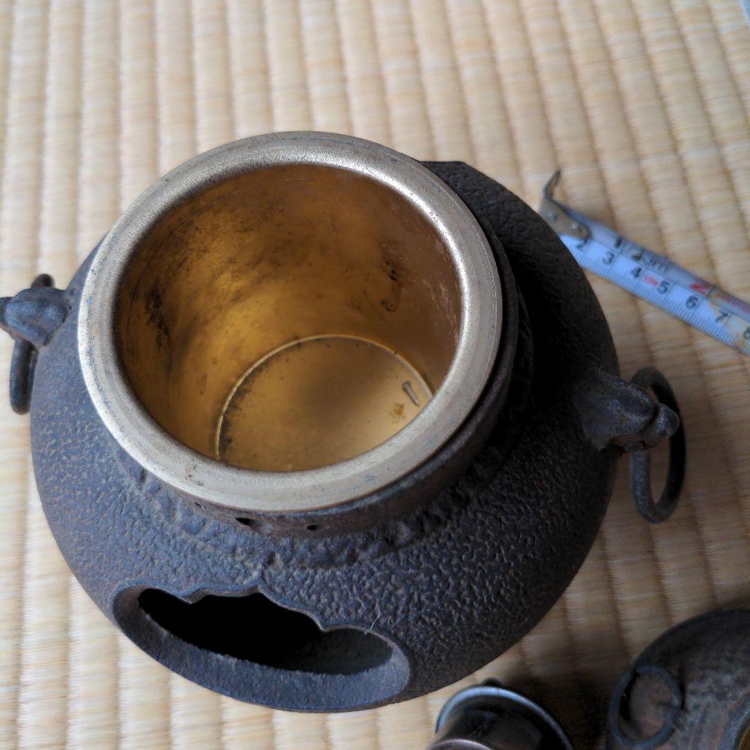 昭和レトロな茶釜のオイルライターです(⁠。⁠•̀⁠ᴗ⁠-⁠)⁠✧