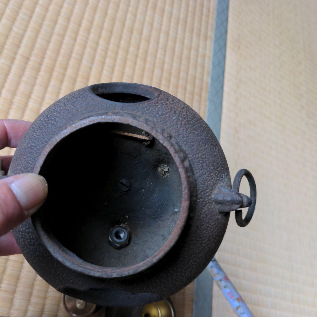 昭和レトロな茶釜のオイルライターです(⁠。⁠•̀⁠ᴗ⁠-⁠)⁠✧