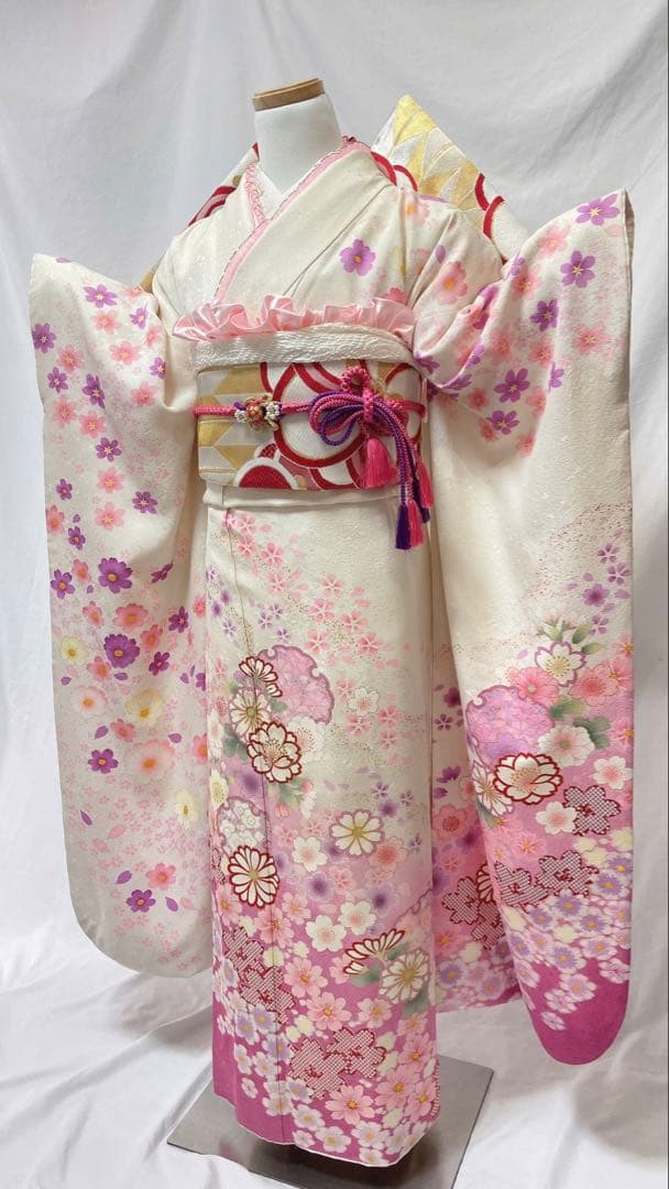 チョコ☆ 品 振袖フルセット　振袖　振袖セット　成人式　振袖7点セット