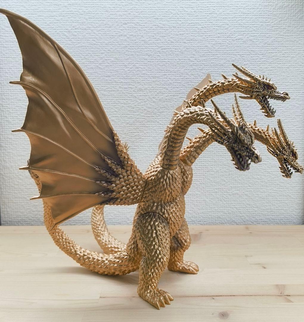 東宝怪獣コレクション　デアゴスティーニ　フィギュア キングギドラ 2種　ゴジラ