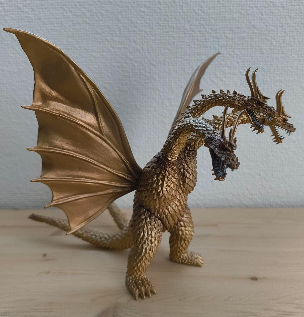 東宝怪獣コレクション　デアゴスティーニ　フィギュア キングギドラ 2種　ゴジラ