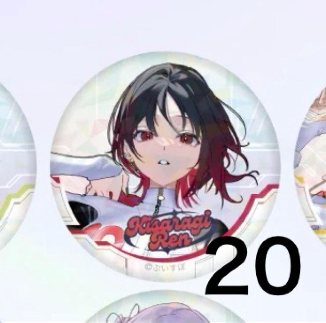 ぶいすぽ 如月れん VSPO!SHOWDOWN RAGE 缶バッジ