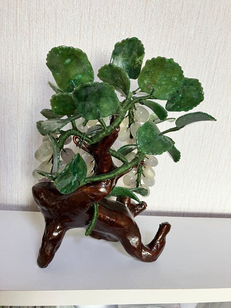 天然アメジスト　「豊作葡萄」　証明書付き