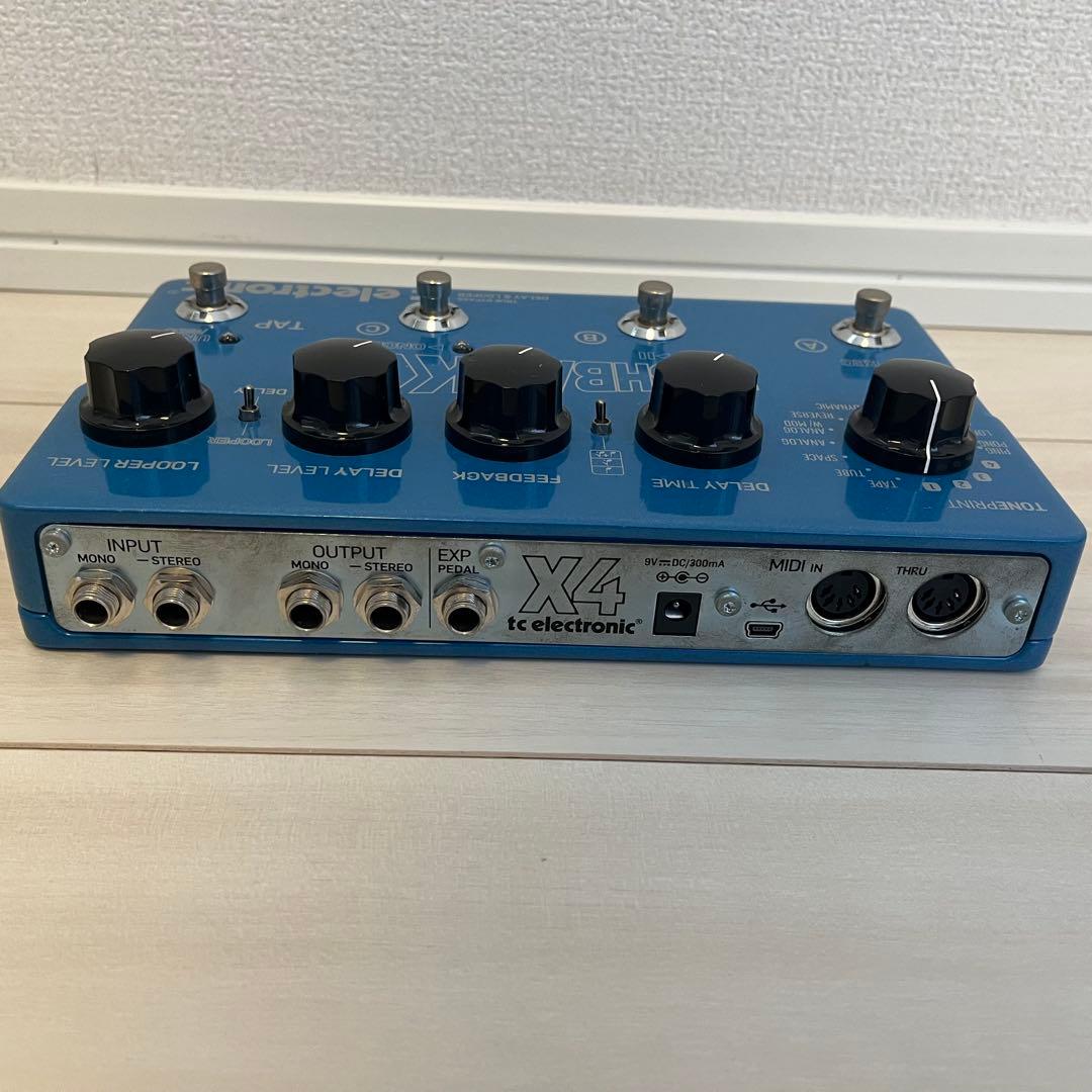 ギター tc electronic FLASHBACK X4