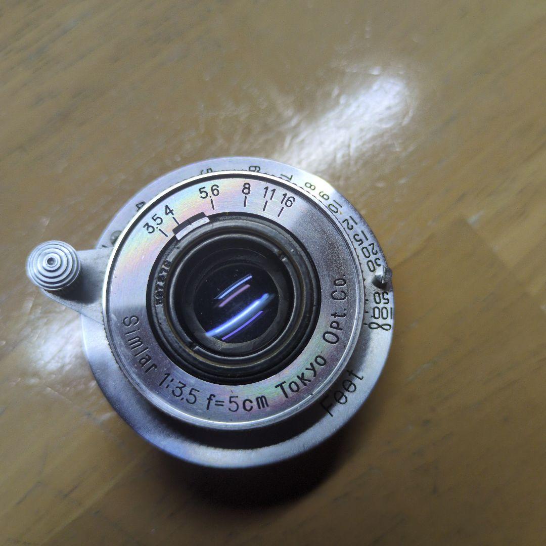 Simlar 1:3.5 f=5cm Tokyo Opt. レンズ