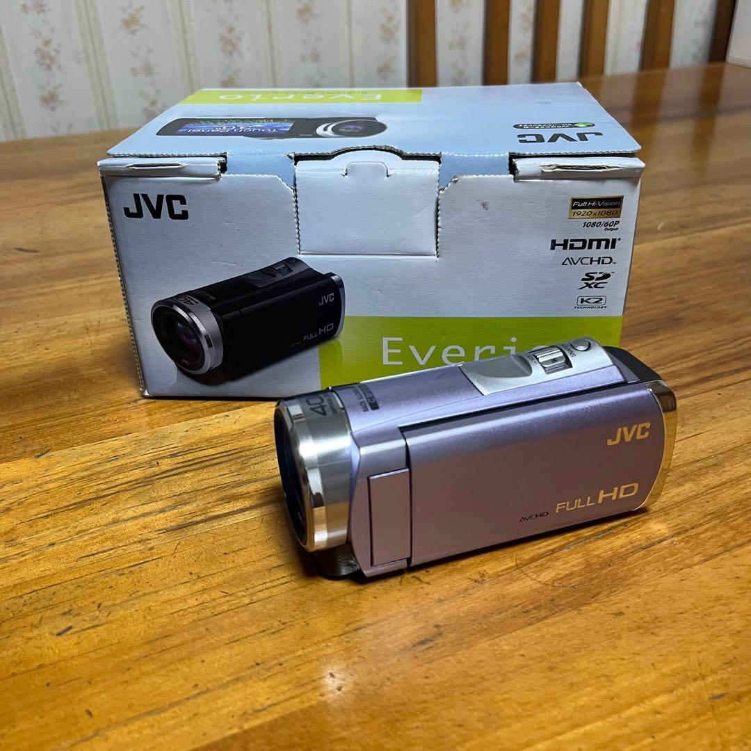 Everio エブリオ　GZ-HM33-v ビデオカメラ　バイオレット　美品