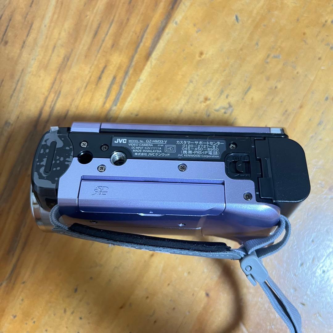 Everio エブリオ　GZ-HM33-v ビデオカメラ　バイオレット　美品