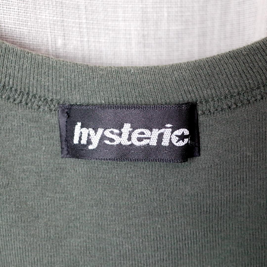 ヒステリックグラマー タンクトップ　キャミソール ヘッドフォンスカル Y2K