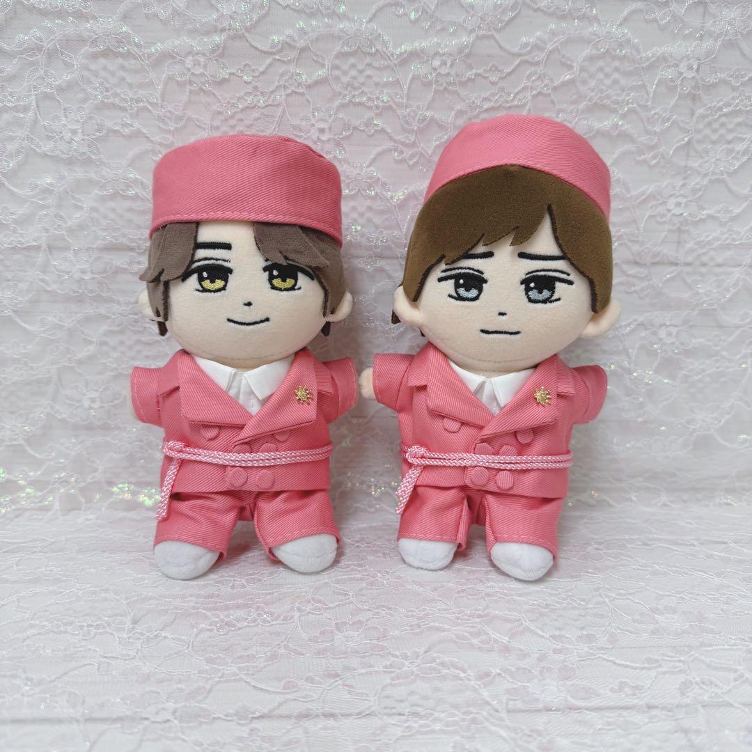 サンゴ様　はぴぬい　ぬい服　キンプリ　ピンクコーデ